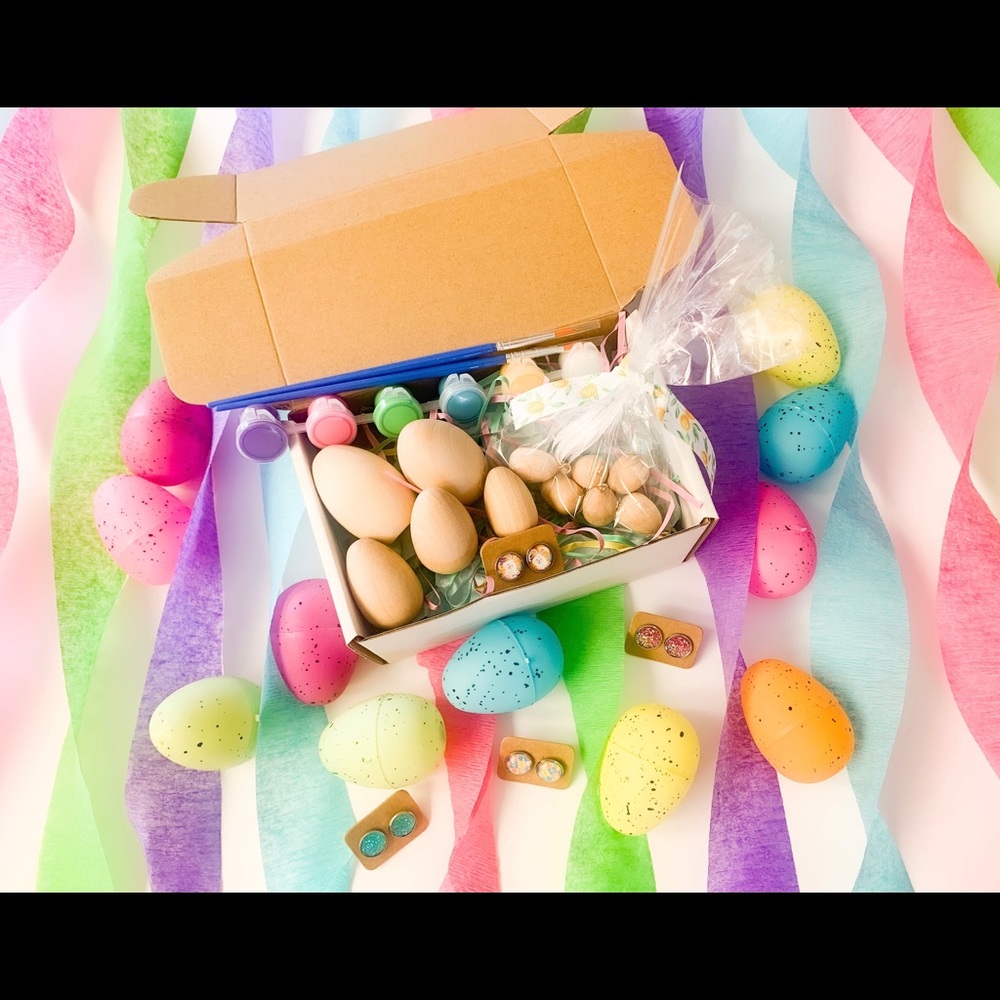 Wooden Easter Egg Craft Kit
